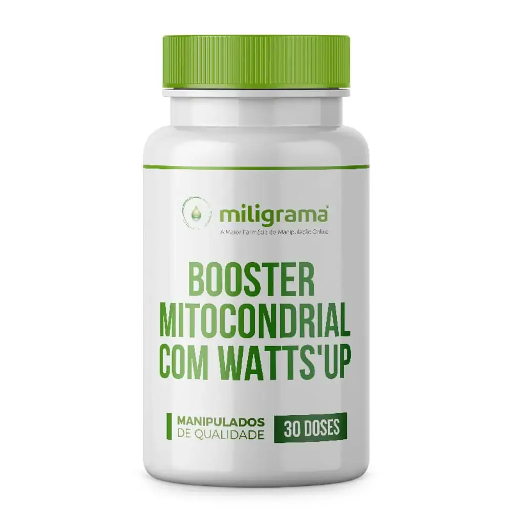 Booster mitocondrial com Watts Up 30 doses
