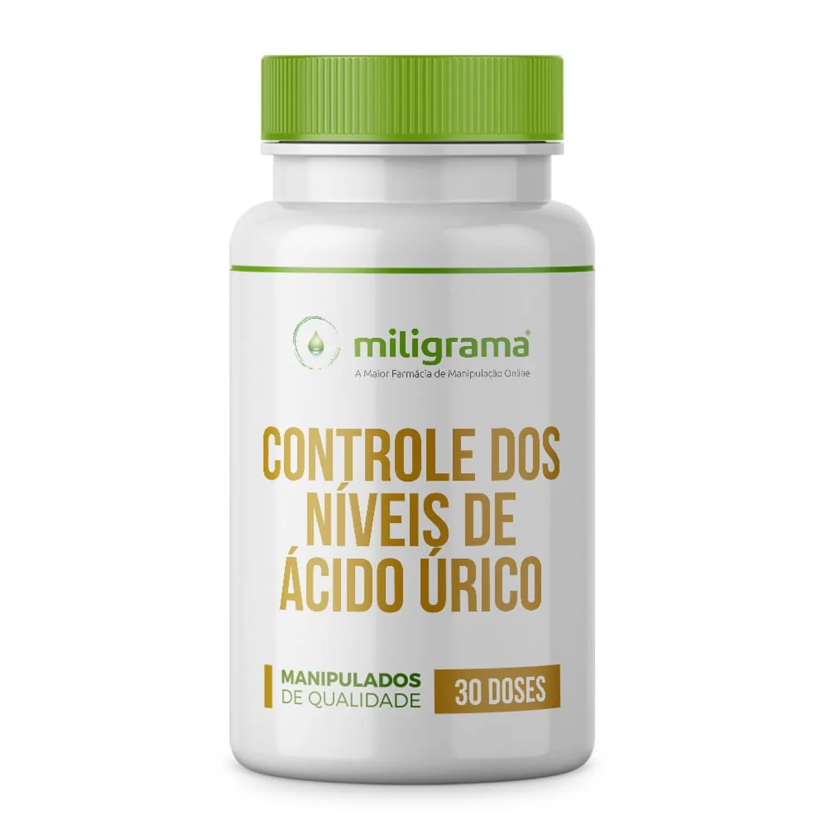 Controle dos níveis de ácido úrico 30 doses