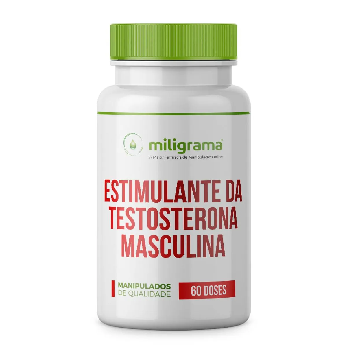 Estimulante da testosterona masculina 60 doses