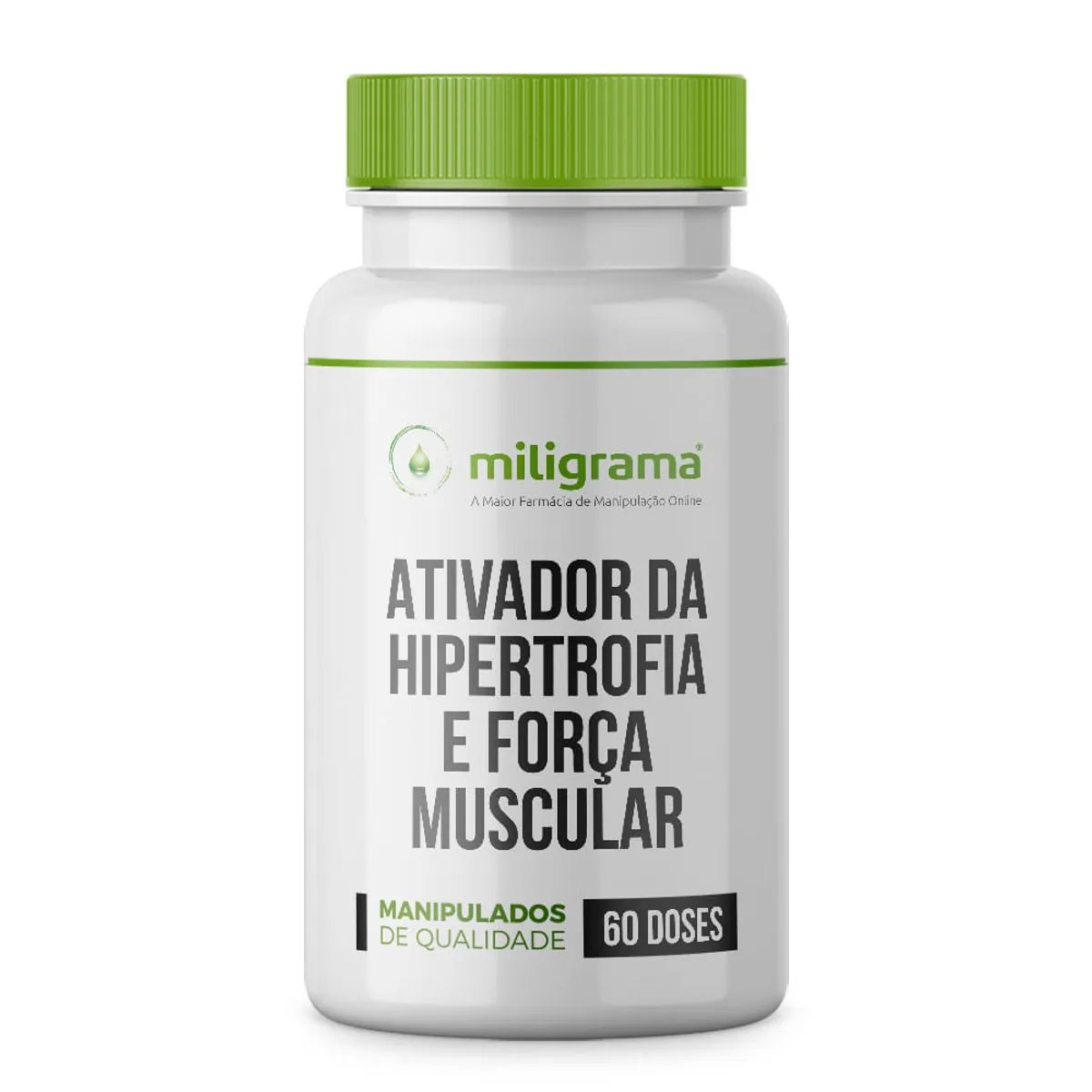 Ativador da hipertrofia e força muscular 60 doses