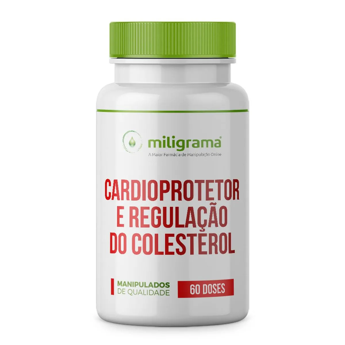 Cardioprotetor e regulação do colesterol 60 doses