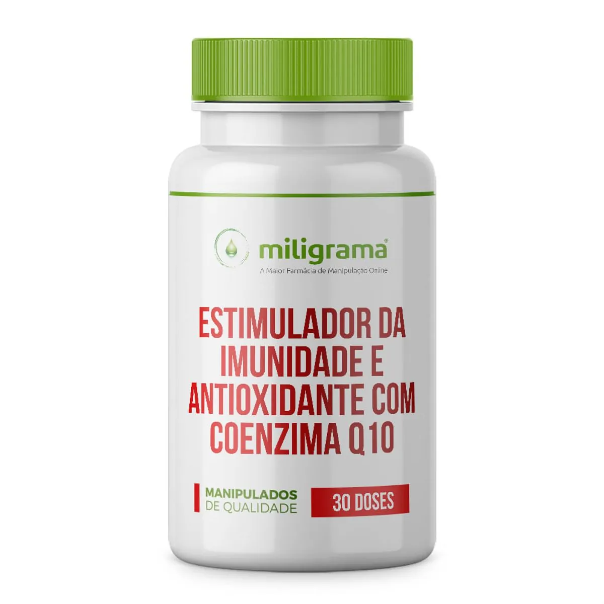 Estimulador da imunidade e antioxidante com Coenzima Q10 30 doses