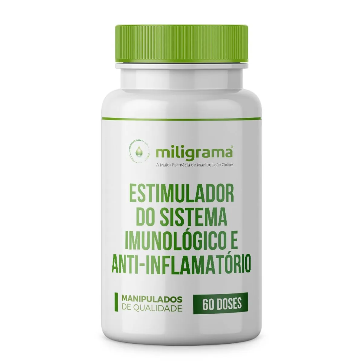 Estimulador do sistema imunológico e anti-inflamatório 60 doses