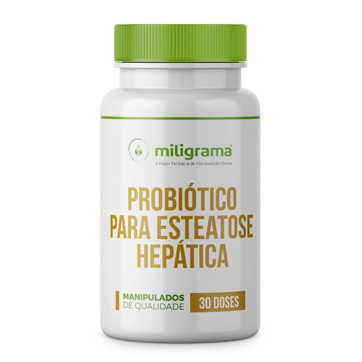 Probiótico para esteatose hepática 30 doses