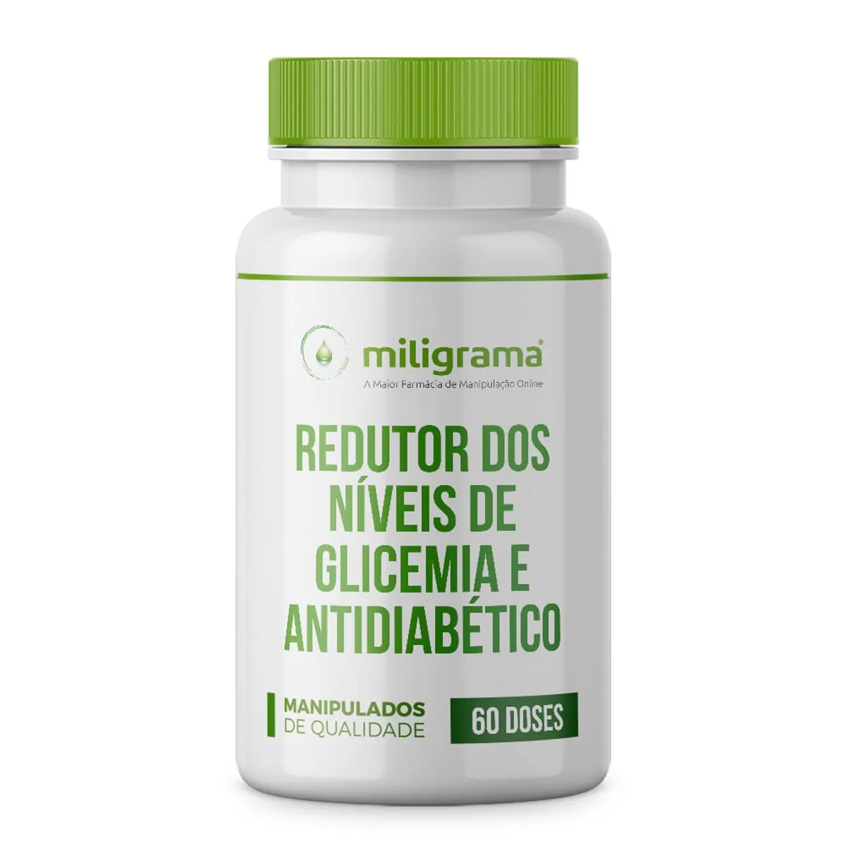 Redutor dos níveis de glicemia e antidiabético 60 doses