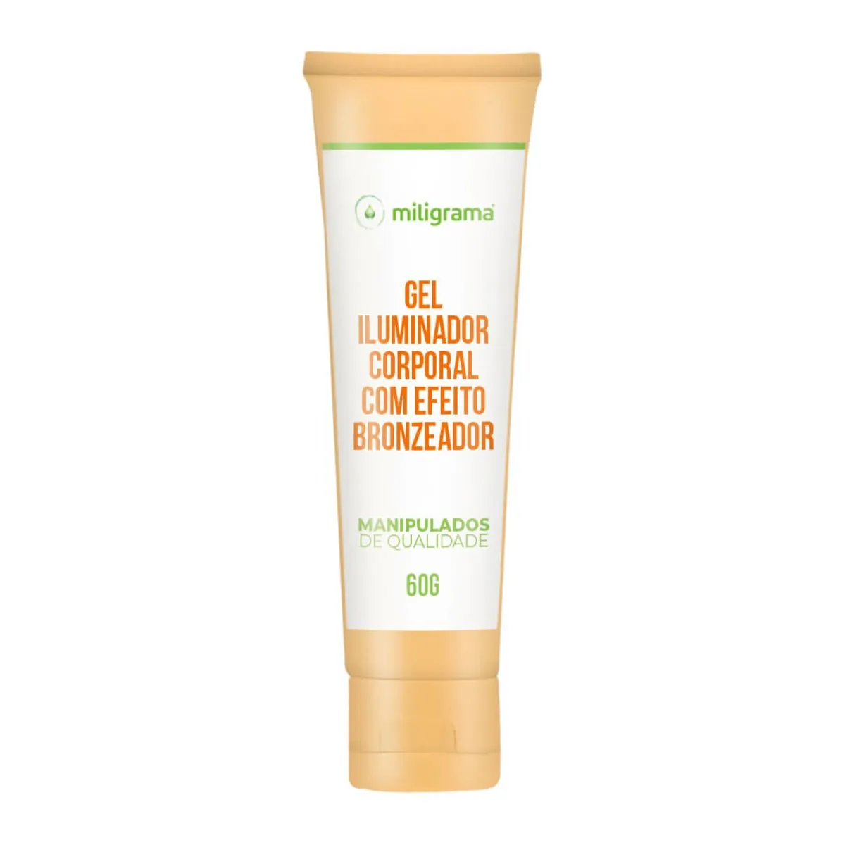 Gel iluminador corporal com efeito bronzeador 60g