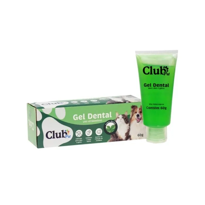 Creme Dental Menta 90g Club Pet