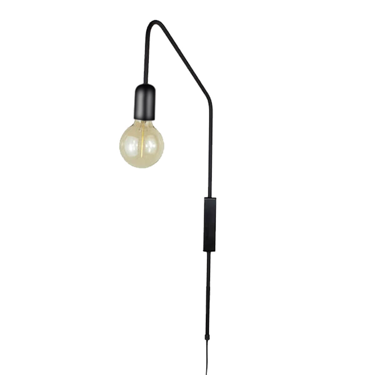 Kit Com 2 Arandelas Fluxo - Preto