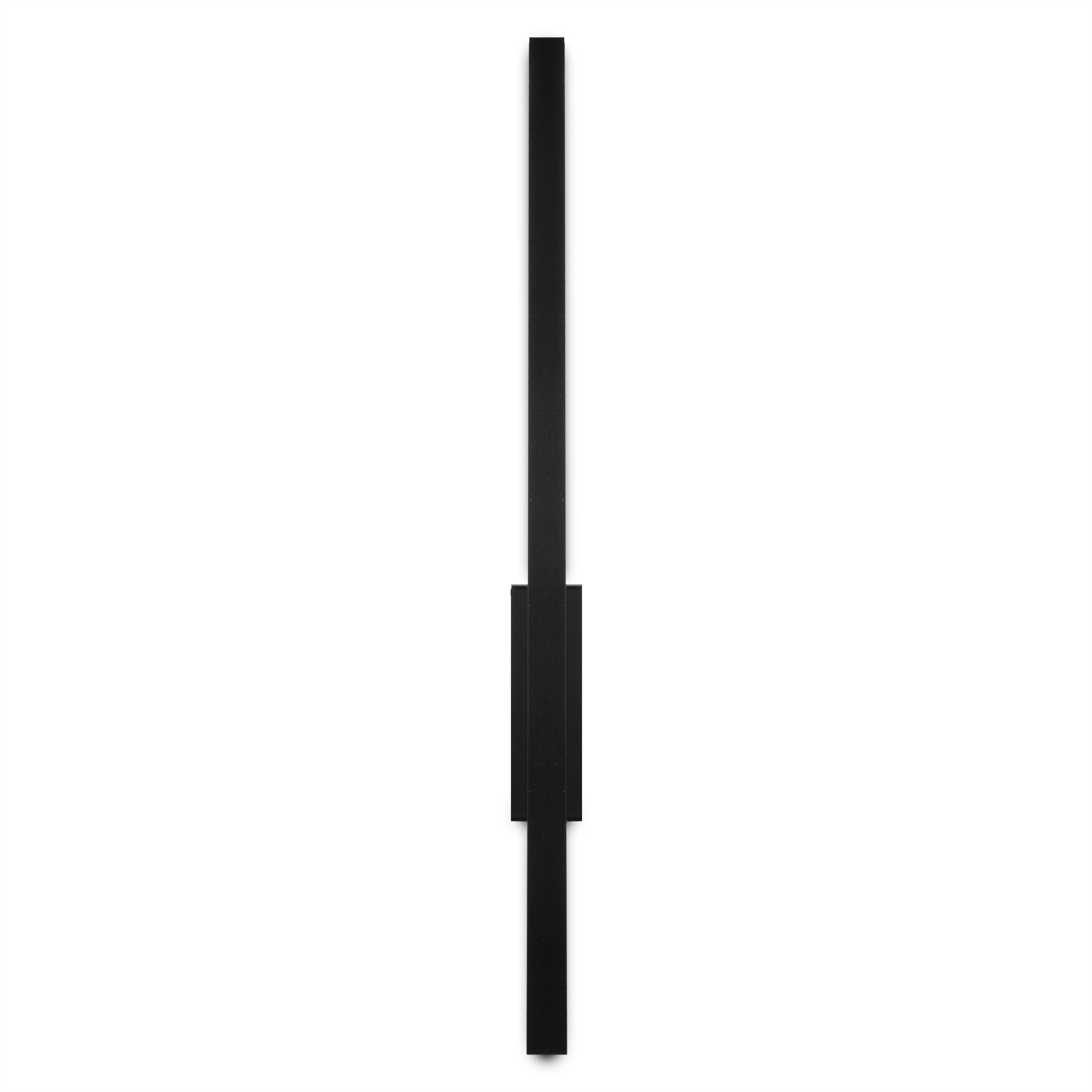 Arandela Traço Frame Linear Reta Led 6w 50cm 3000k-preto