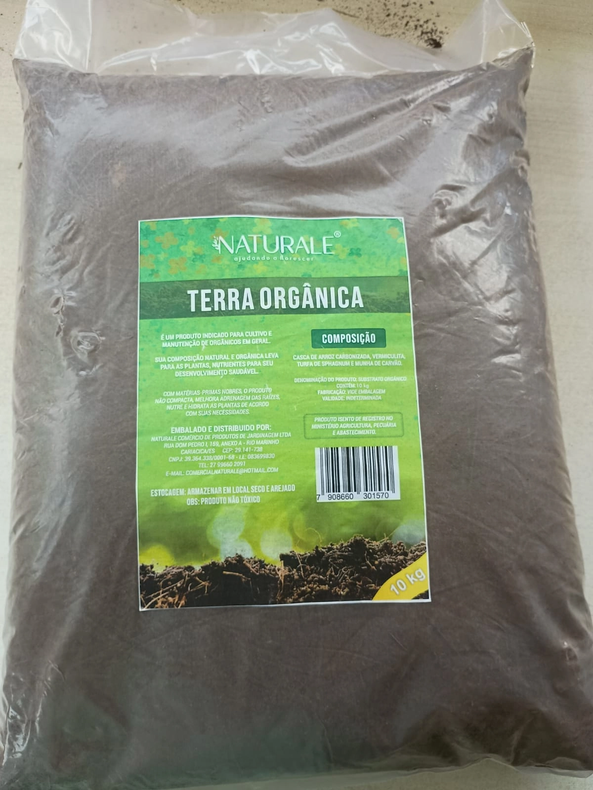 Terra Organica 10kg 1181 Naturale