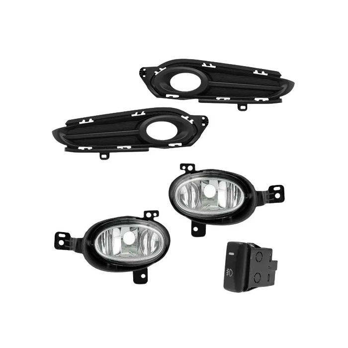 Kit Farol de Milha HONDA HRV com Aro Preto - SUITS STS225HD