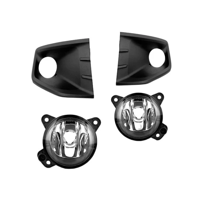 Kit Farol Auxiliar VOLKSWAGEN SAVEIRO com Moldura Preta - SUITS STS020VW