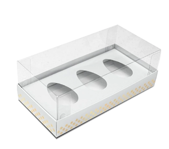 Caixa Base 3 Ovos Marrom 50g 5un Ps5ml Sulformas