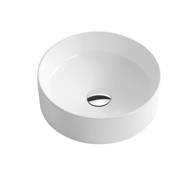 Cuba Ceramica De Sobrepor Banheiro Louça Com Valvula, 37x37 Mx204 Branco
