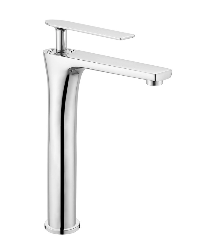Torneira Banheiro Monocomando, 30x21x5cm Com Misturador Mx504 Prata