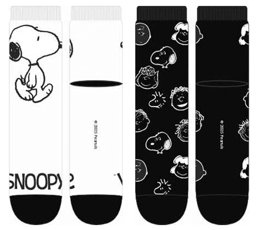 Meia Soquete Fem Snoopy 2 Pares 34 39 750sno2.4 Cia Da Meia