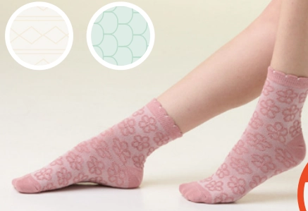Meia Soquete Feminina Texturizada 3 Pares 34 39 750cia3 Cia Da Meia