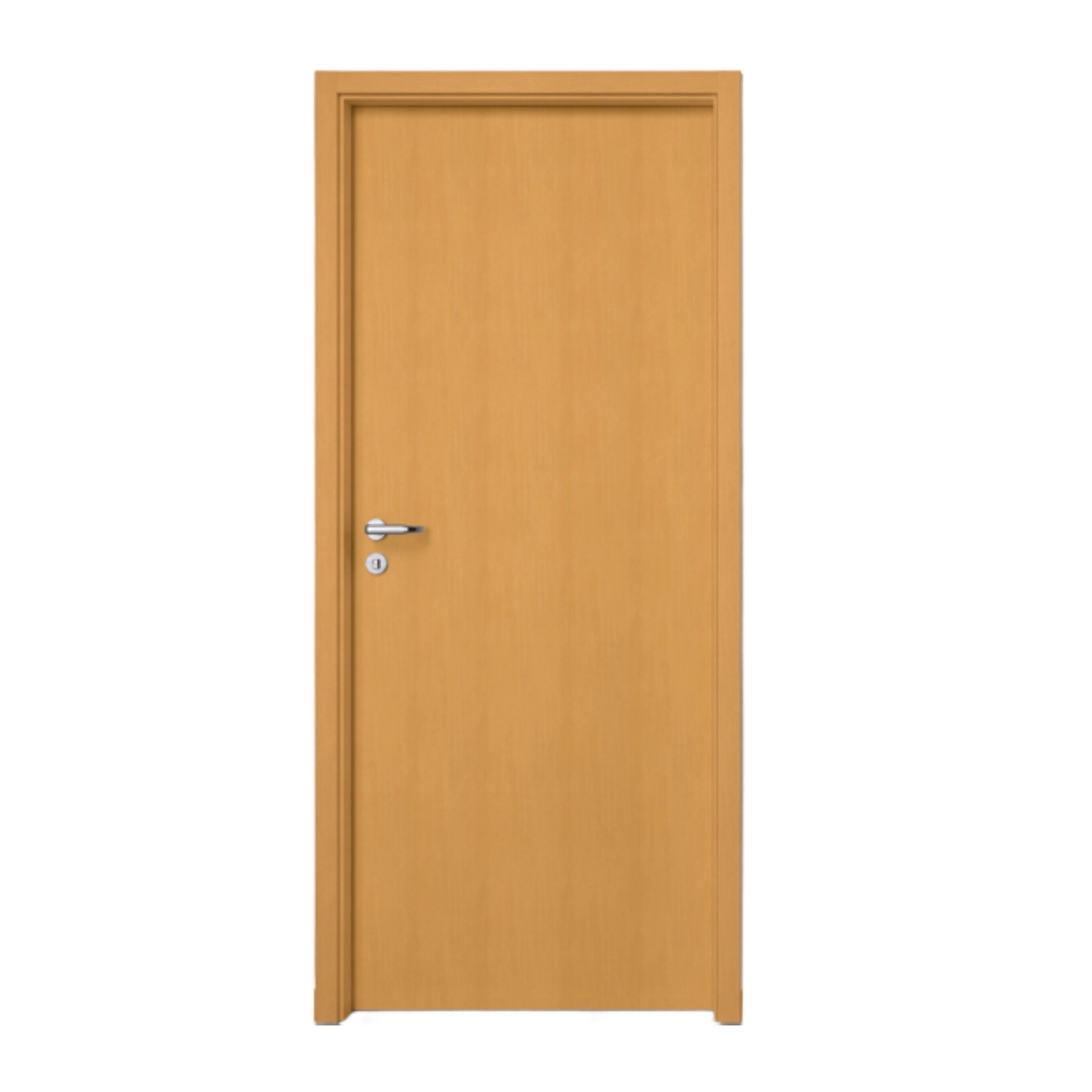 Kit Porta Lisa Madeira de Giro Direito|Esquerdo Curupixá 210x90cm Colméia com Batente Regulável 7,5 a 16cm ELO Concrem
