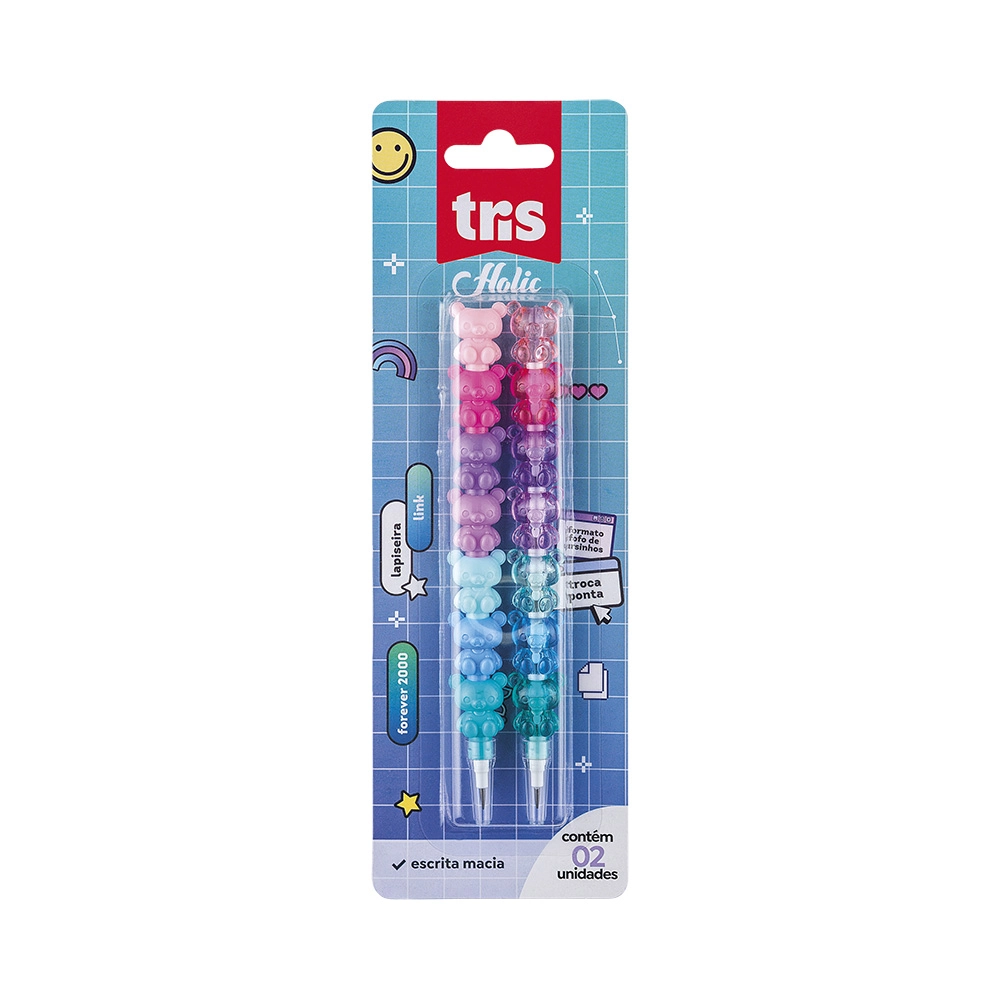 Lapiseira Tris Holic Link Cart C/24un Summit