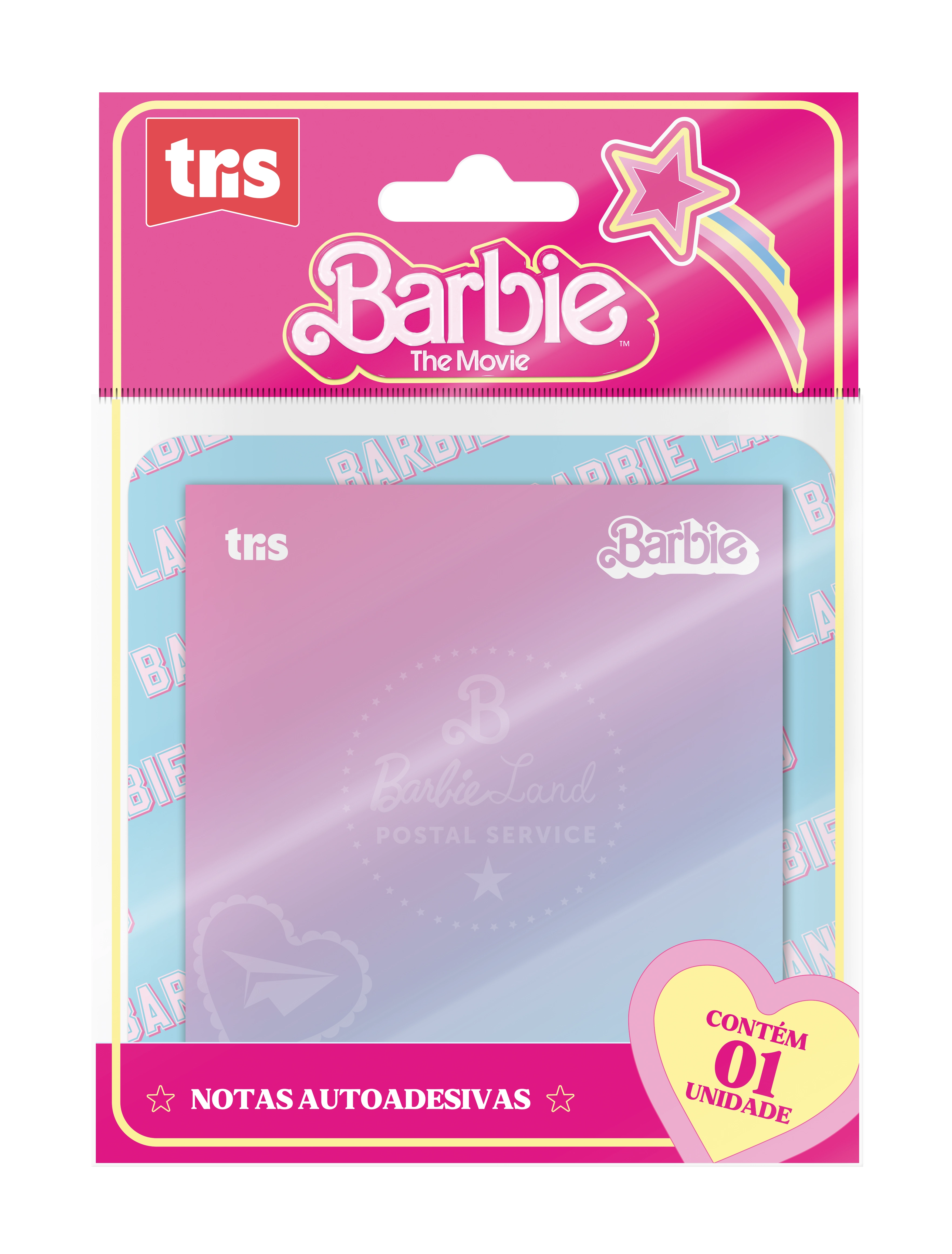 Bloco Nota Autoadesiva Barbie 902306 Summit