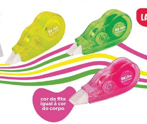 Fita Marca Texto 3x35mm Tris