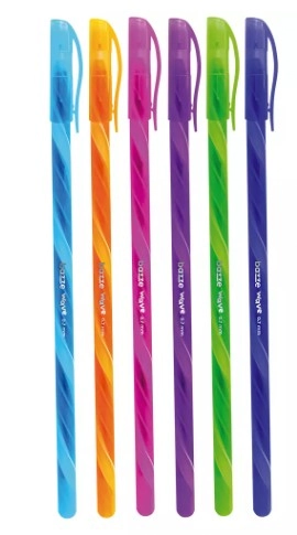 Caneta Esferografica Wave Cores Fashion 0.7mm Bazze
