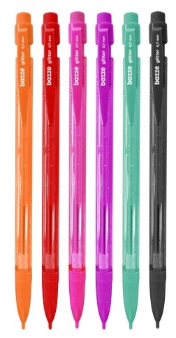 Lapiseira Glitter Bazze Sortidos 0.7mm