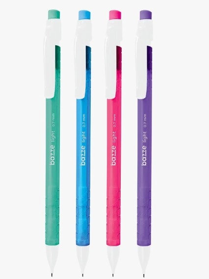 Lapiseira Light Sortido 0.7mm Bazze