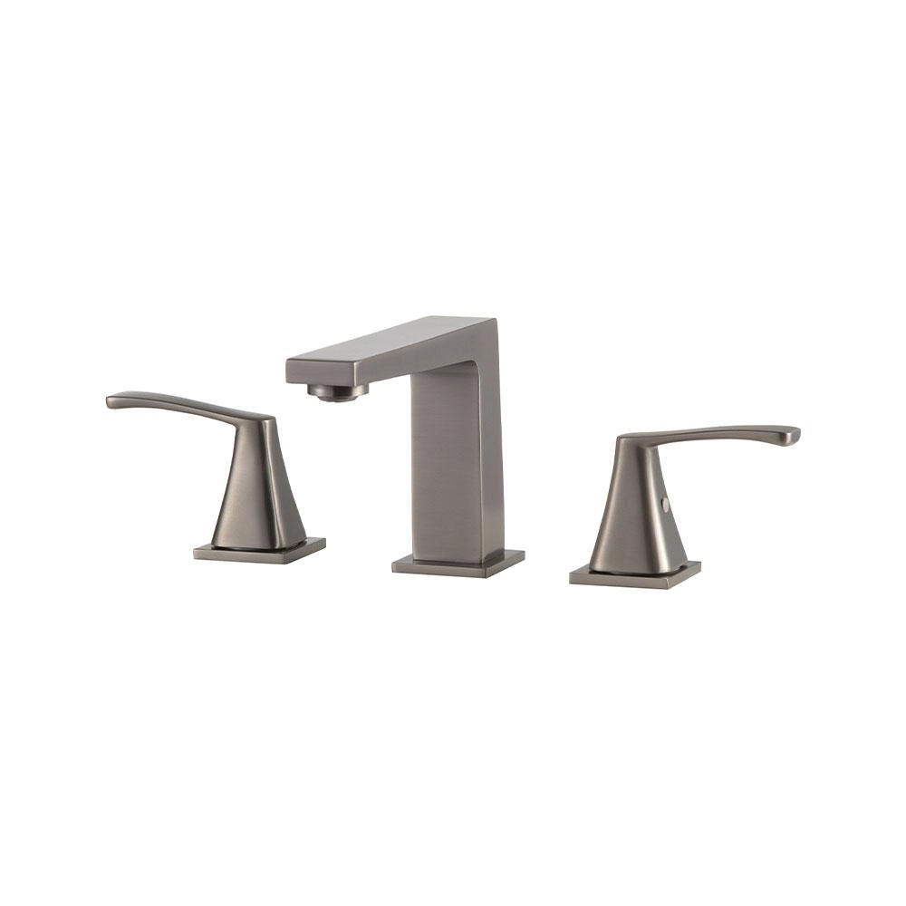 Torneira Para Banheiro Misturador Duplo Comando Aço Inox 304 Japurá Pingoo.casa - Cinza