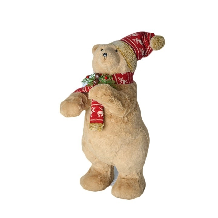 Urso Em P E Mr 40x16x18cm Bc1761 Tok Da Casa