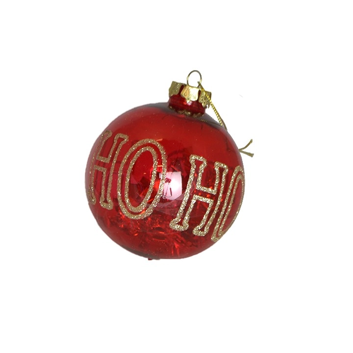 Bolas Natal Vermelha 10cm 3un Bd2171 Tok Da Casa