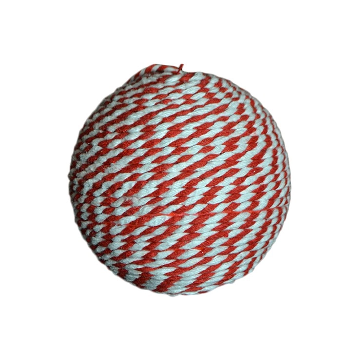 Bolas Natal Vermelha Branca 10cm 3un Bd2202 Tok Da Casa