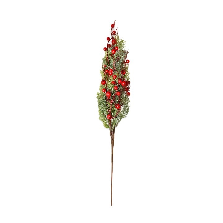 Galho Berry Vermelho 65cm En1667 Tok Da Casa