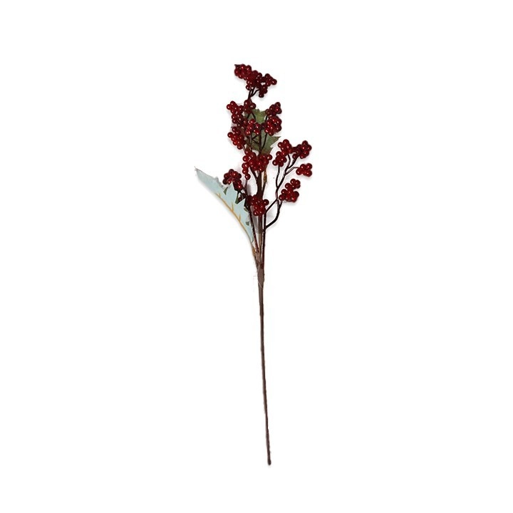 Galho Berry Vermelho 45cm En2281 Tok Da Casa