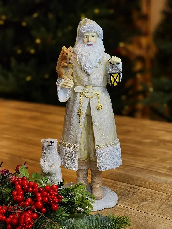 Papai Noel Em Pe Br 31x11x14cm Rs1367 Tok Da Casa