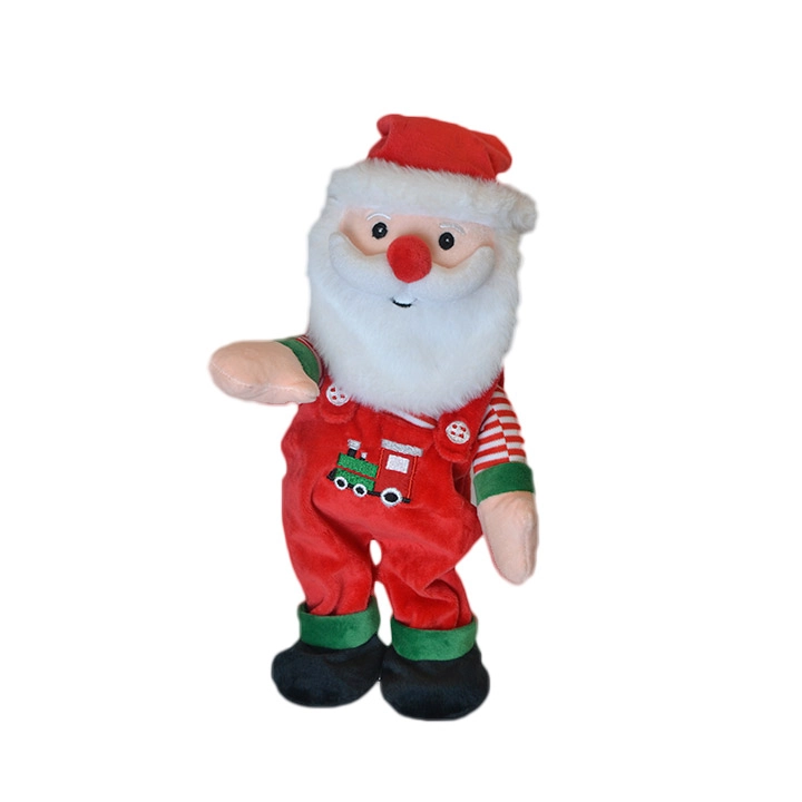 Papai Noel Music 32x10x16cm Bt2692 Tok Da Casa