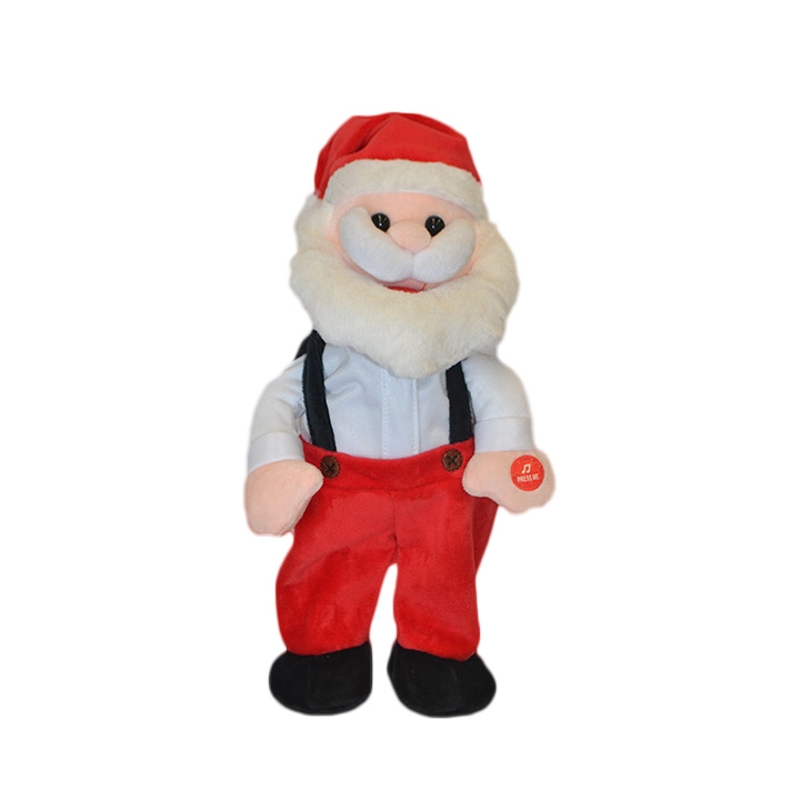 Papai Noel Music 32x10x16cm Bt2708 Tok Da Casa