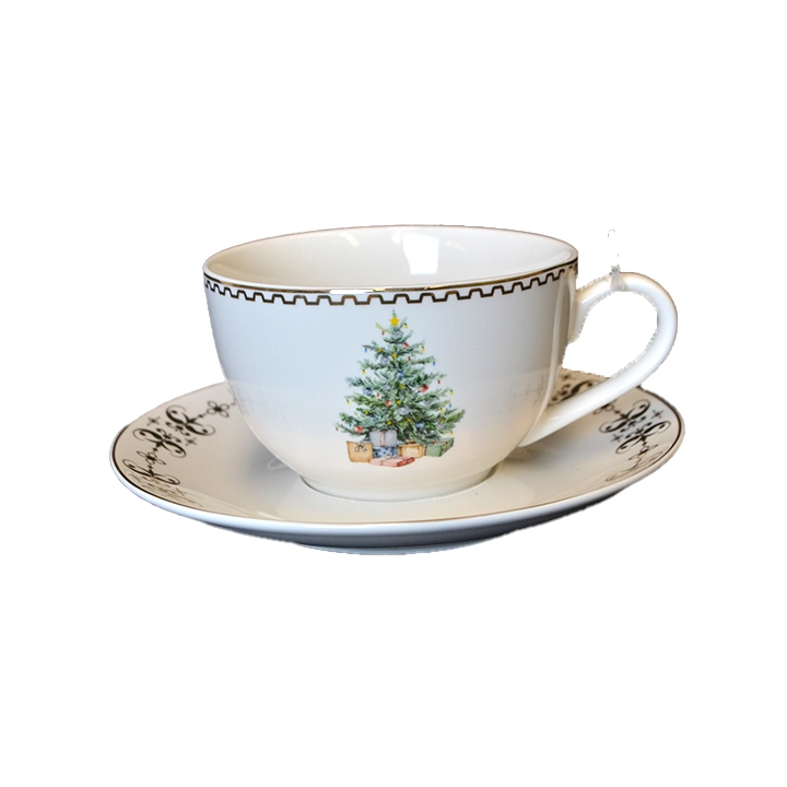 Xicara Pires Natal Arvore 15cm Mp255 Tok Da Casa