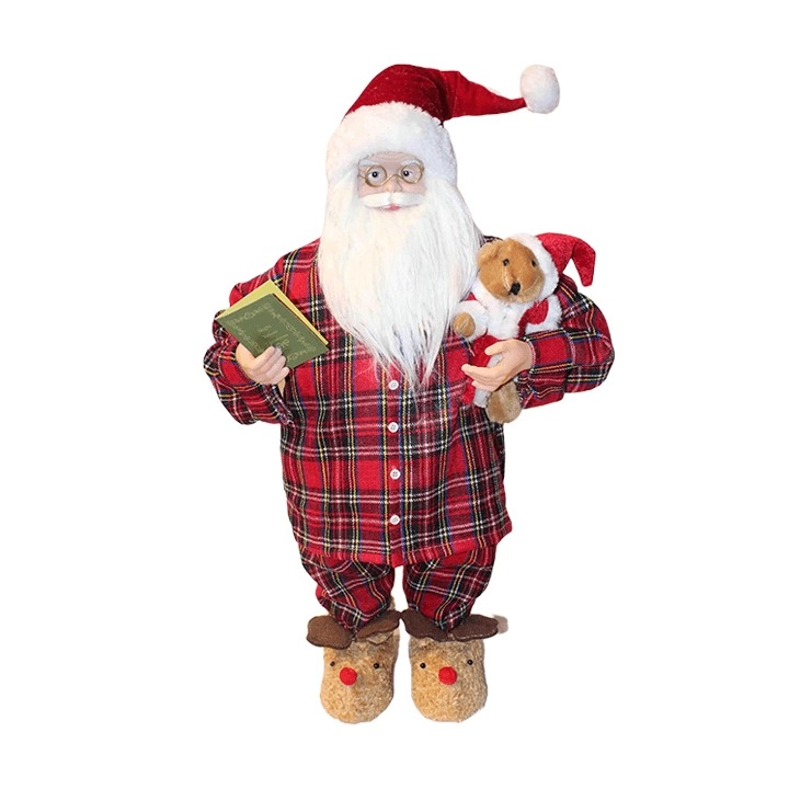 Papai Noel Em P E Vm Xd 60cm Pn885 Tok Da Casa