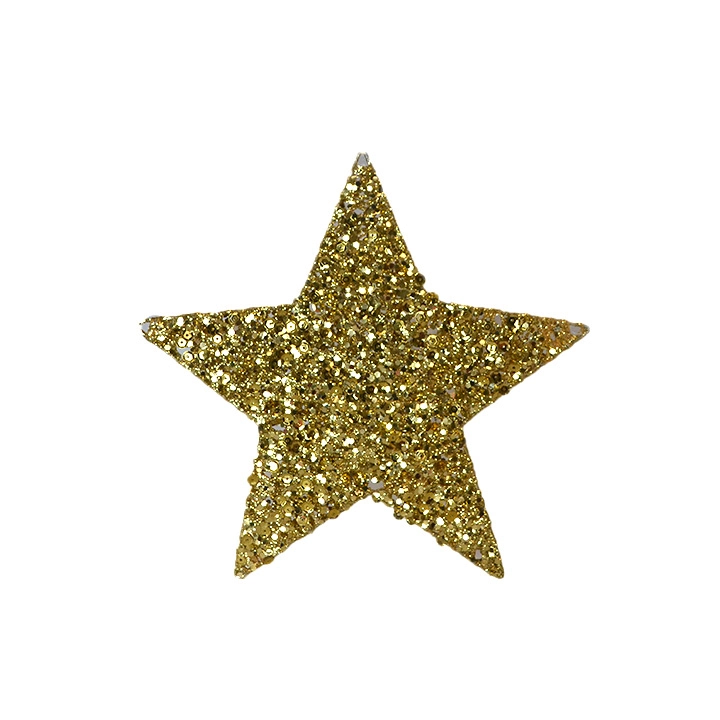 Estrela Decorativa Dourado 20cm Dg2196 Tok Da Casa