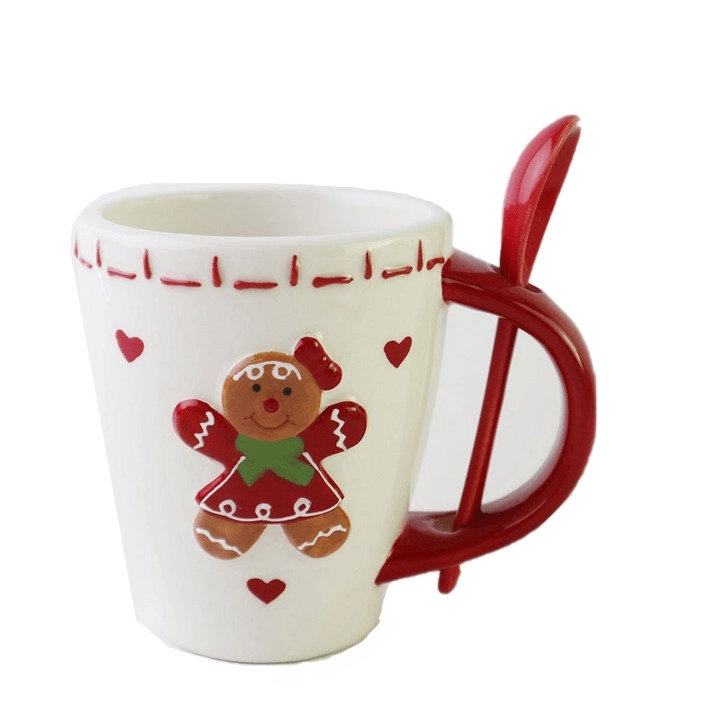 Caneca Natal Ginger 10cm Mp303 Tok Da Casa