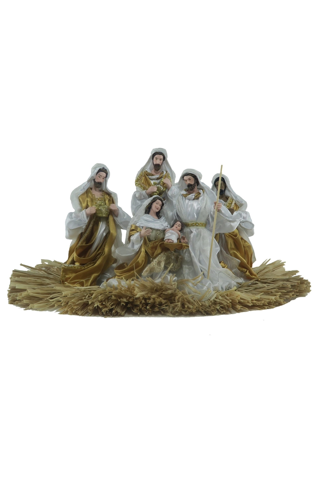 Enfeite Natal Presepio 24cm Sf447 Tok Da Casa