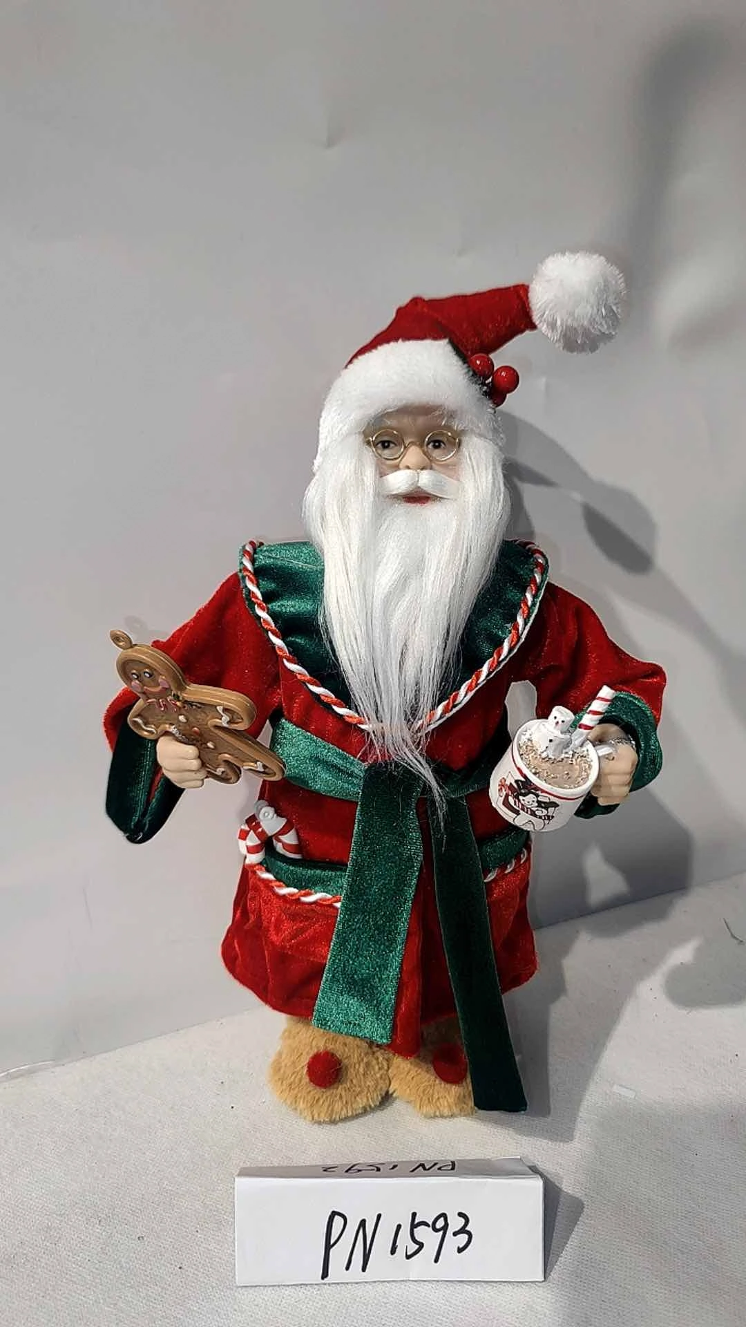 Papai Noel Pe 30cm Pn1604 Tok Da Casa