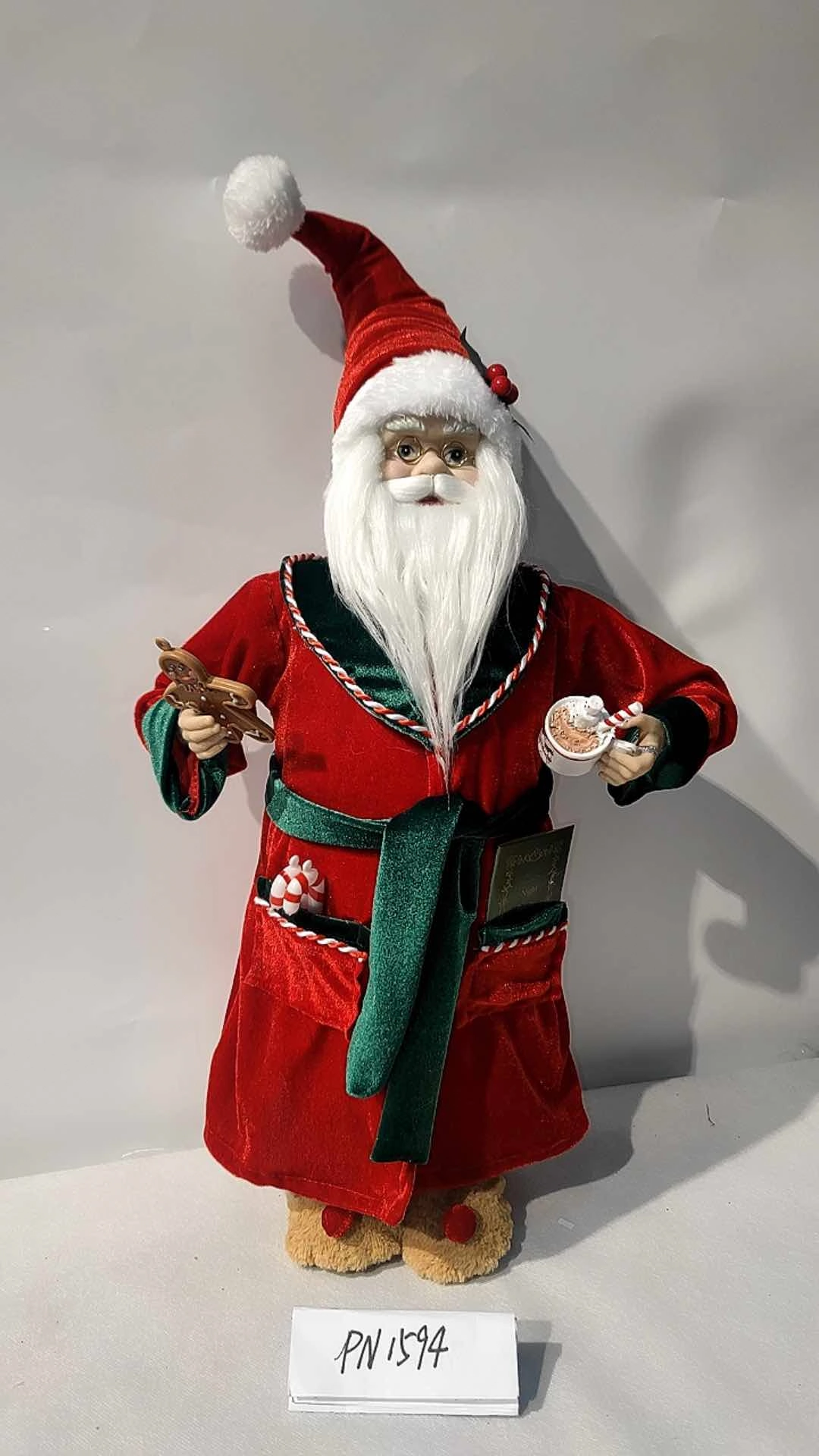 Papai Noel Pe 45cm Pn1605 Tok Da Casa
