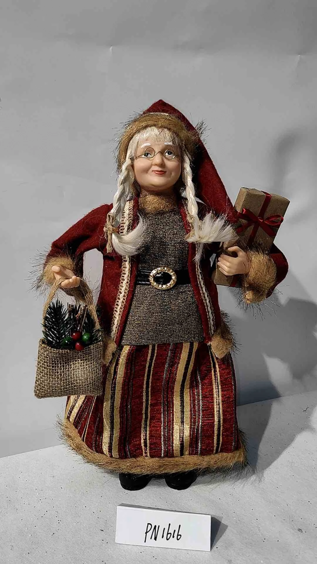 Mamae Noel Pe 45cm Pn1627 Tok Da Casa