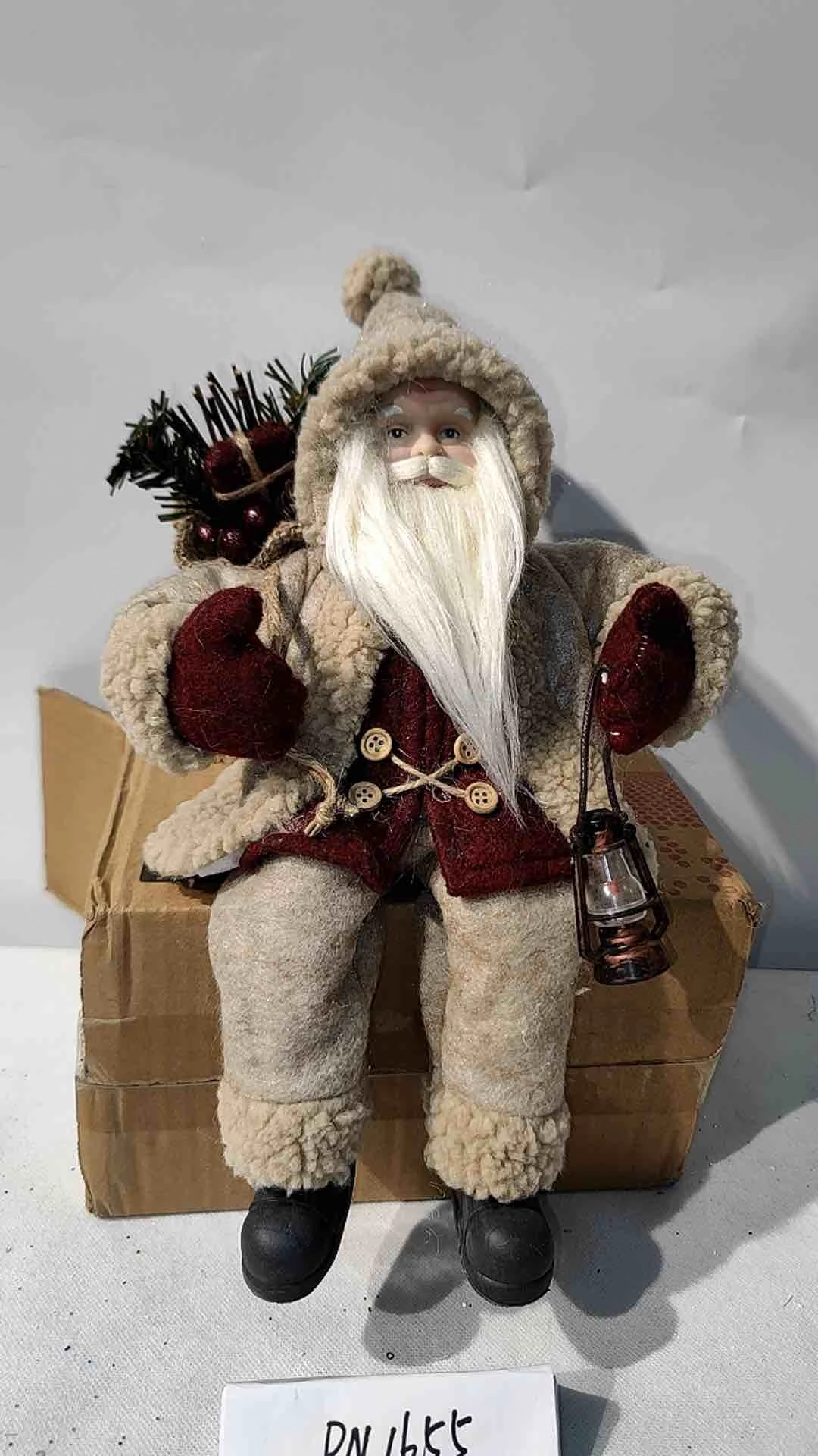 Papai Noel Sentado 45cm Pn1667 Tok Da Casa