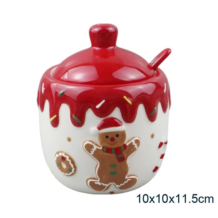 Porta Condimento Natal 11cm Mp754 Tok Da Casa