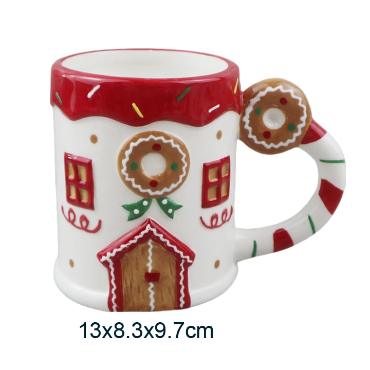 Caneca Natal Decorativa 13cm Mp758 Tok Da Casa