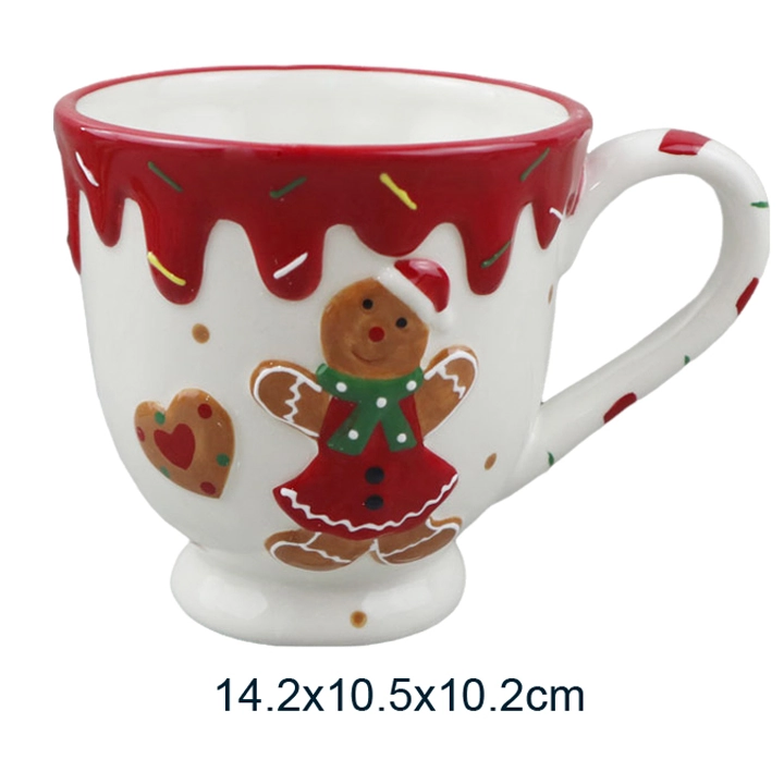 Caneca Natal Decorativa 14cm Mp759 Tok Da Casa