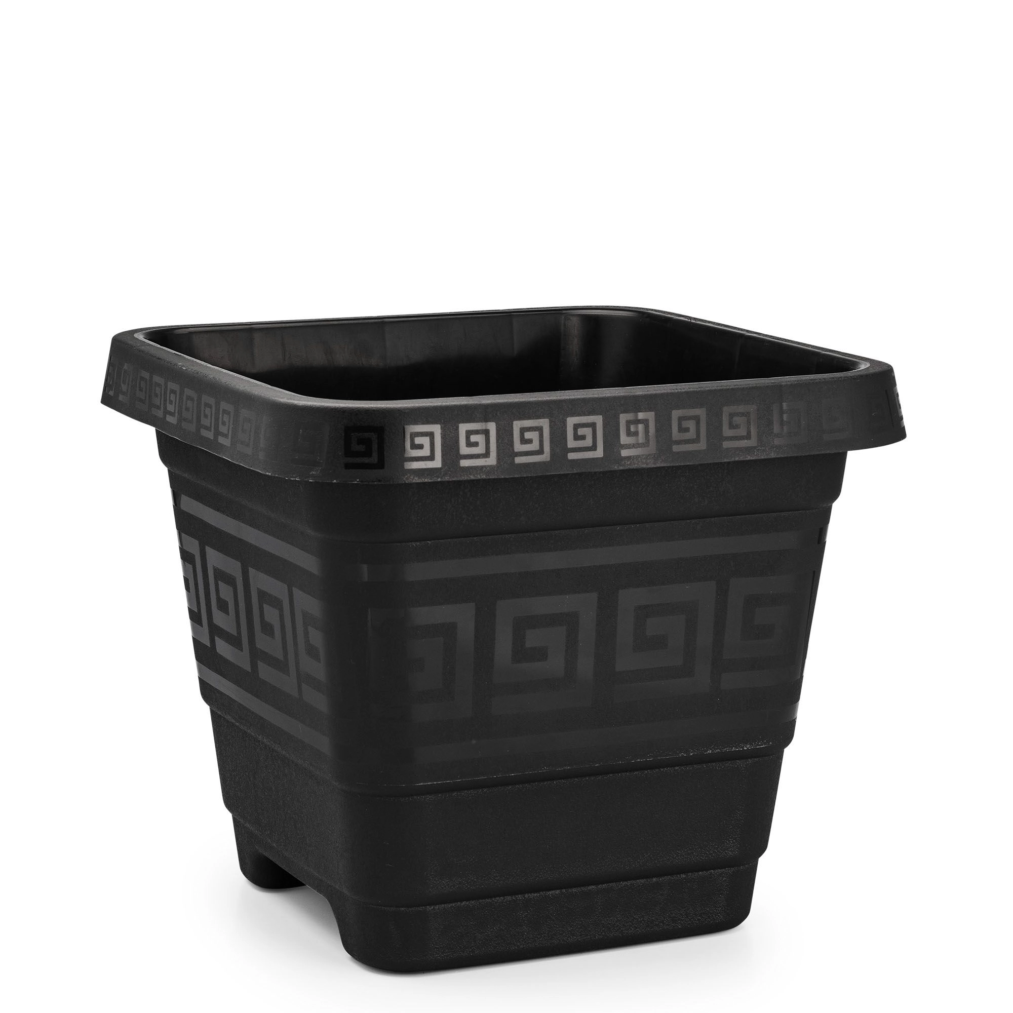 Vaso Quadrado Preto 59l 1049 Plasmont